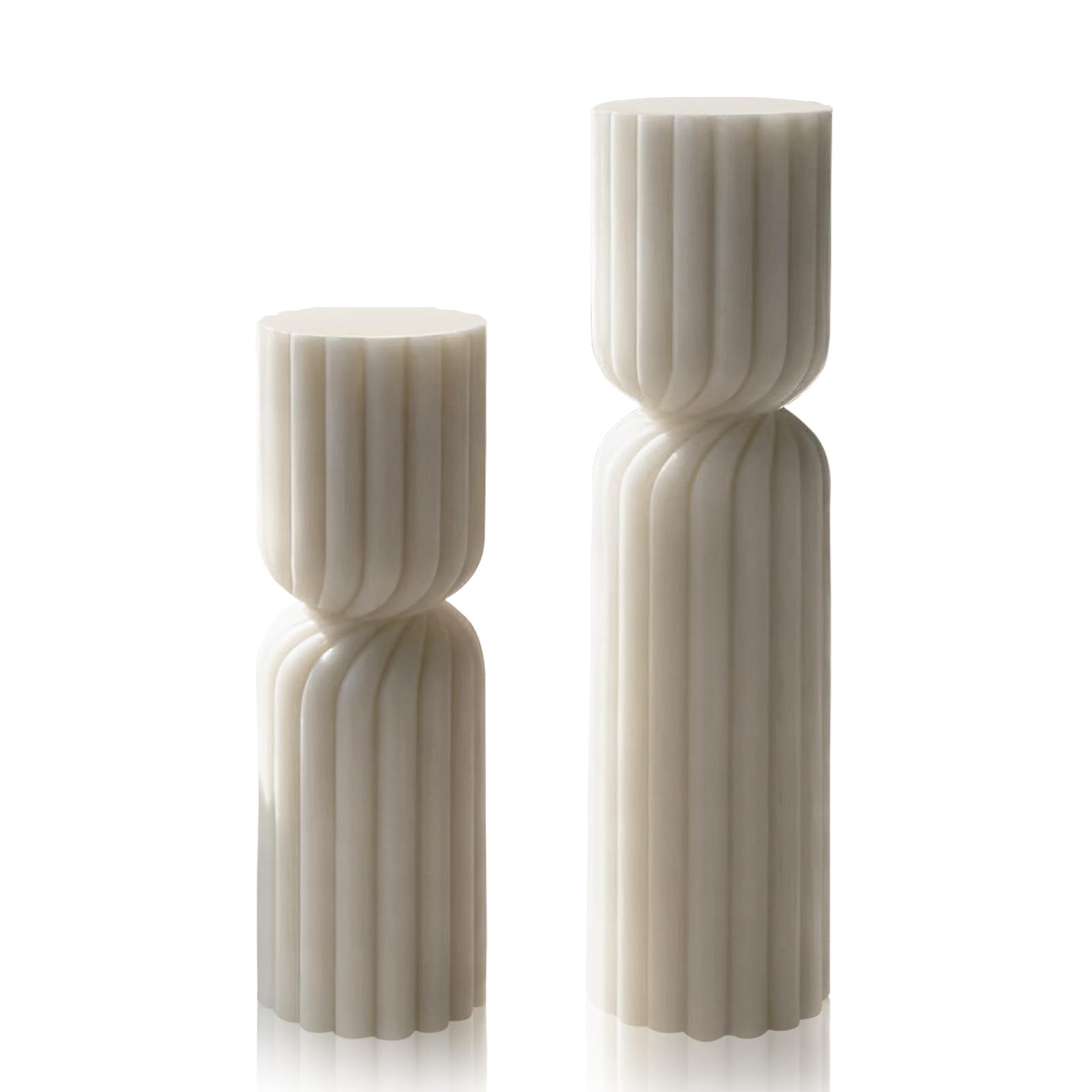 JDH Ribbed Candles Set
