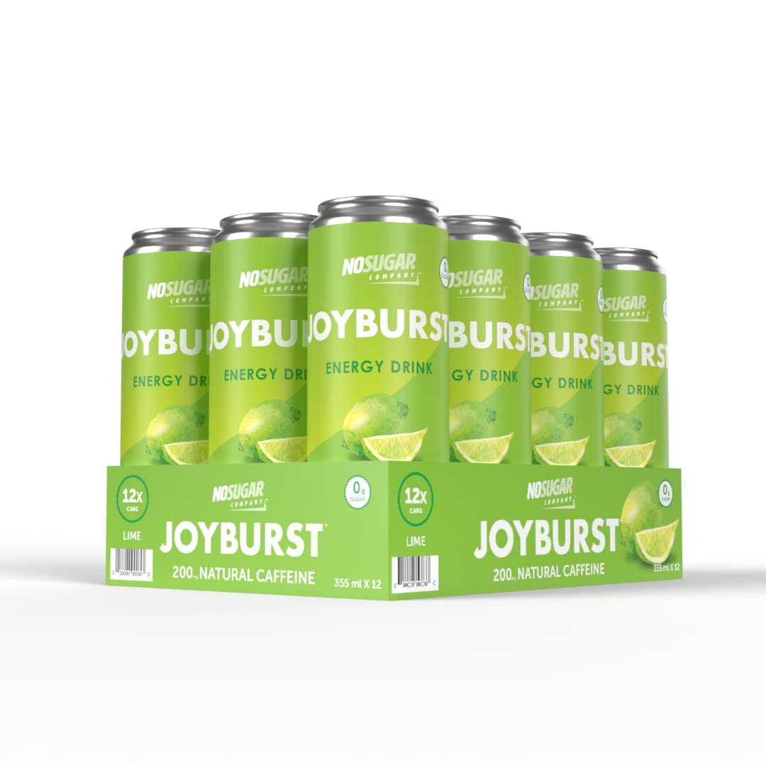 No Sugar Joyburst Energy Drink, Lime, 0 Calorie, 0 Sugar
