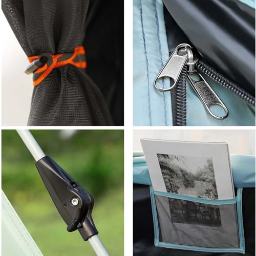 Carpa instantánea para camping pop up 83x83x57 pulg miniatura 3