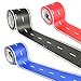 PlayTape Asphalt Road 3-Pack Bundle – 30' Black Roll, 30' Red Roll, 30' Blue Roll