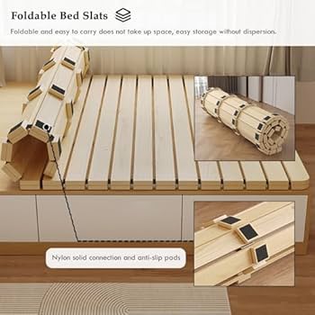 Amazon｜ベッドスラット、ポータブル折りたたみベッド、ベッドスラット