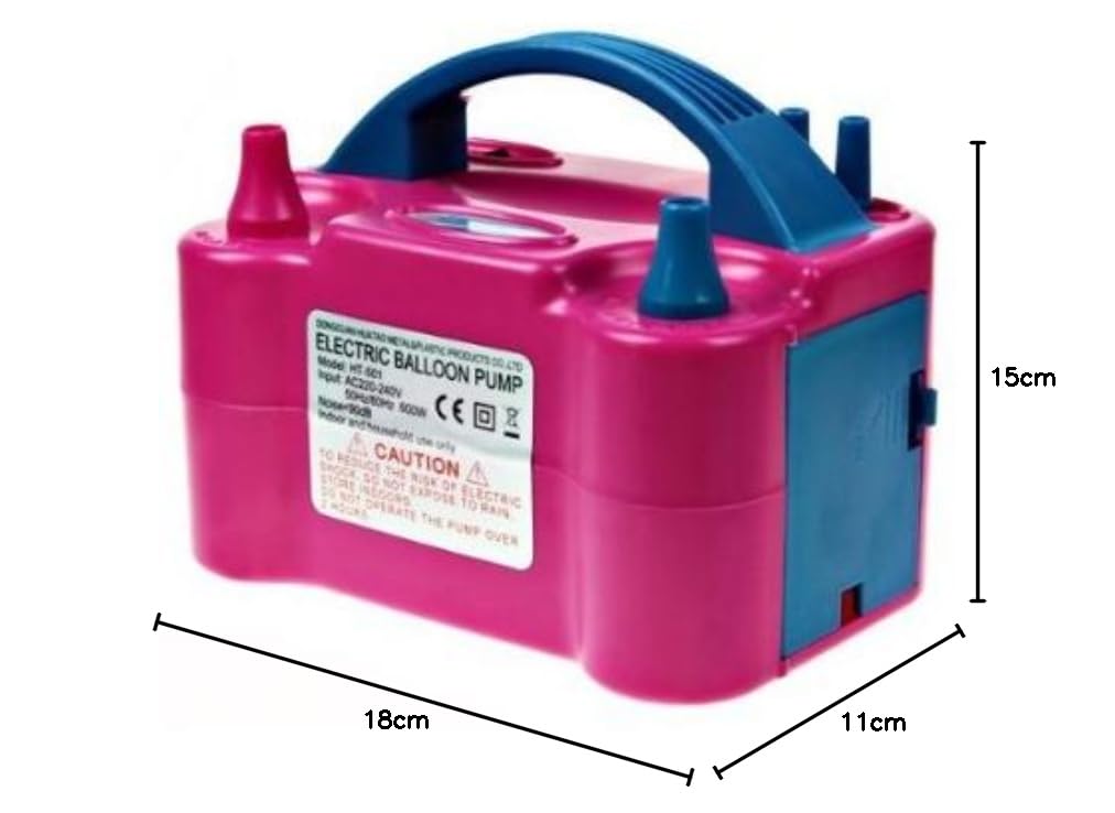 Binnan 600W Bomba de Aire Eléctrica Inflador de Globos Portátil para Fiestas