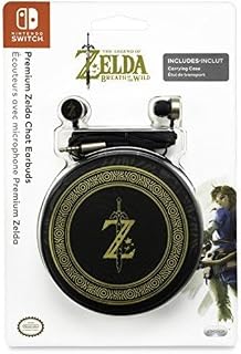 PDP Nintendo Switch Premium Zelda Breath of the Wild Chat Earbuds, 500-021