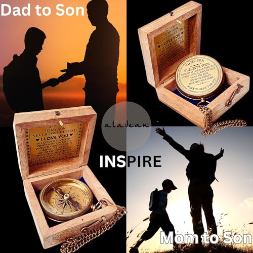 Gift-for-Son-from-Mom-Dad-Engraved-Compass-2-Father-to-Son-Gifts-Mom-to-Son-Gifts-for-Graduation-Birthday-Baptism-Confirmation-Communion