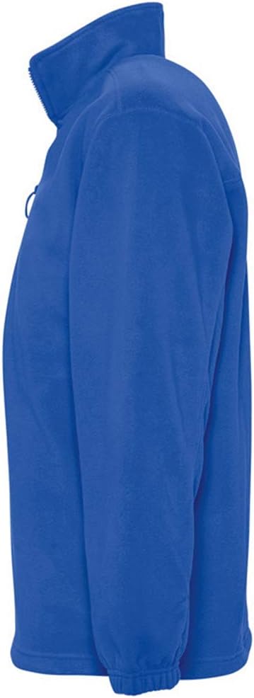 SOL'S Ness Unisex Zip Neck Anti-Pill Fleece Top (S (36-38” Chest)) (Black)