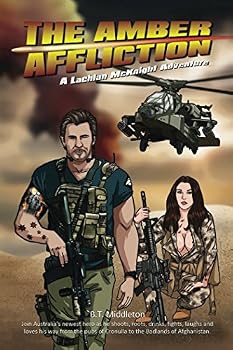 Paperback The Amber Affliction: A Lachlan McKnight Adventure Book