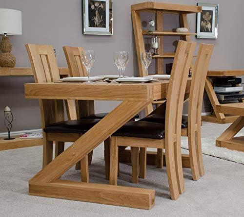 Homestyle GB Z Oak Designer 4' X 3' Dining Table