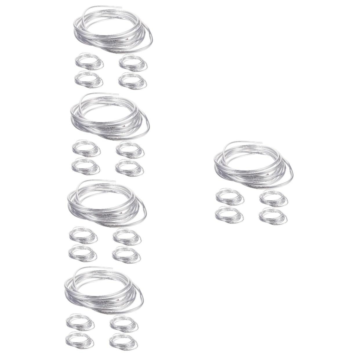 PRETYZOOM 5 Series Protector De Borde De Puerta De Automóvil Tira Acabado Electropulido Brillante De Anticolisión Y Resistente Arañazos Accesorio Práctico 5 Rollos*5