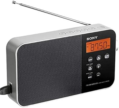 Sony ICF-M780SL Portable Radio (FM/SW/MW/LW, LED Display, FM