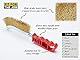 Fit For The Job Universal-Drahtbürste; Hochleistungsreinigung von Holz, Metall, Mauerwerk usw, Entfernung von Farbe und Schmutz, Reinigung von Rost, Gittern, Fliesen, Holz, Metall, Ziegel, Mauerwerk