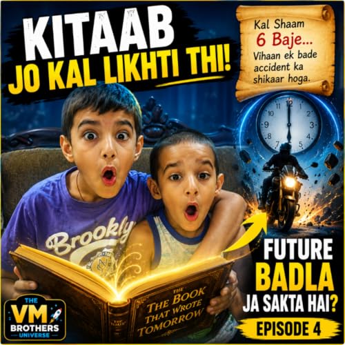 The Book That Wrote Tomorrow | A Magical Bedtime Story for Kids | The VM Brothers Universe