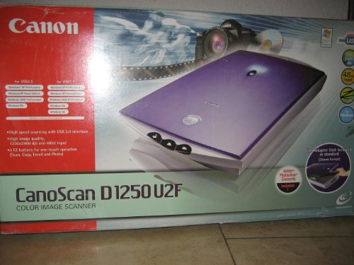 Canon CanoScan D1250U2F USB Flatbed Scanner