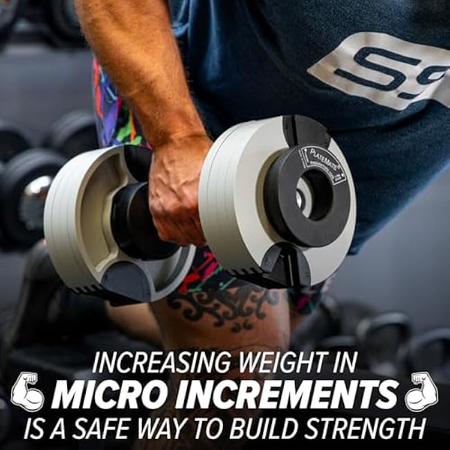 Microload Pair 2 1/2 lb. Magnetic Donut Weights (5 lb. Set)