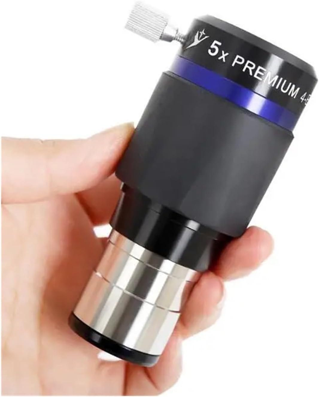 Astronomical Telescope Accessories, 1.25 Inch 31.7mm 2X 3X 4X 5X Components for Telescope Barlow Lens Magnification Mirror,for Observation(5X)