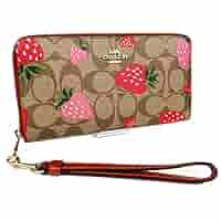 タケノコ様 COACH 長財布 ラウンドファスナー ストロベリー チェリー w2 Amazon | [コーチ] 財布 長財布 CH523 ロング ジップ ウォレット