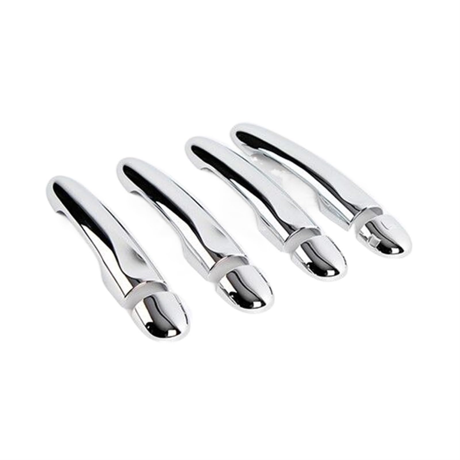 Drezzo Car Exterior Door Handle for Renault for Captur for Kaptur for Samsung QM3 2013-2018 Car Door Handle Cover Trim Set Sticker(4Dr no Key no Button)