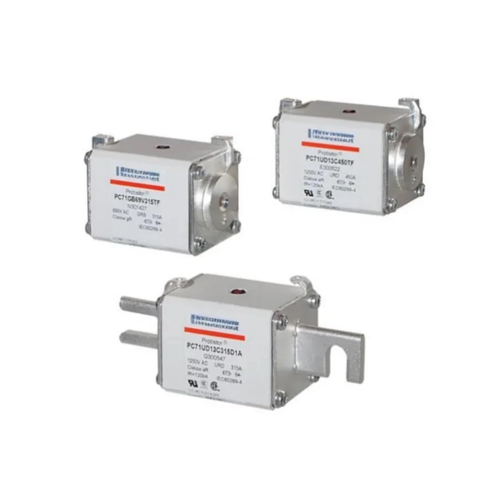 Fusible PC71GB69V500D1A haute tension Mersen Protistor pour protection industrielle