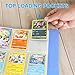 ABLY 540 Pockets Double-Sided Trading Card Pages Sleeves 9-Pocket Clear Plastic Game Card Protectors for Skylanders, Pokemon, Baseball Cards and More, Fit 3 Ring Binder (30 Pages)