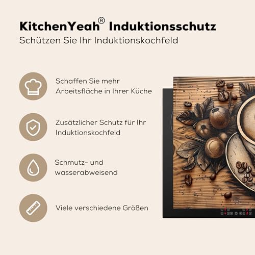 KitchenYeah© Herdabdeckplatte Einteilig Küche Herdabdeckung Induktionsfeld – Ansicht 6