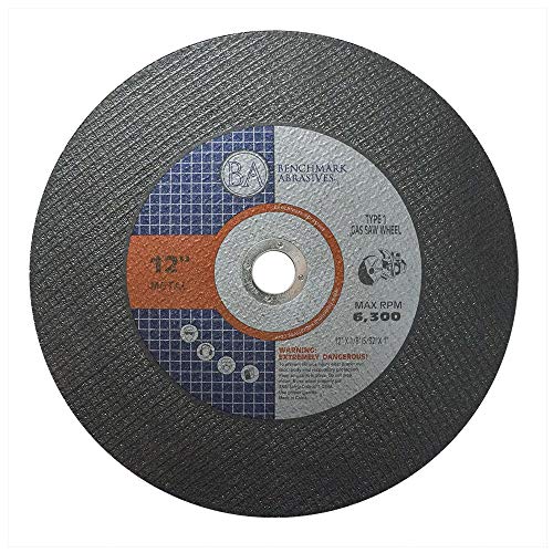 Benchmark Abrasives Hochgeschwindigkeitssägen-Trennscheiben für Eisenmetalle und Nichteisenmetalle, 30,5 x 1/8 Zoll, 10 Stück (2,5 cm) Cover
