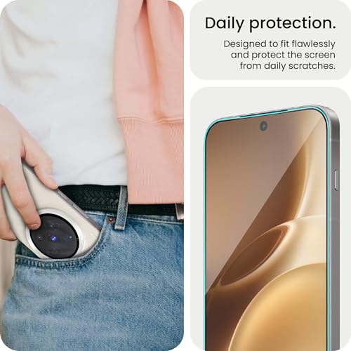 Image of FIRST MART Tempered Glass Camera Lens for Vivo X300 Pro With Installation Kit | Militry-Grade Gorilla Screen Guard & Silver Metal Camera Rings Lens Protector | Edge to Edge Coverage | Silver
