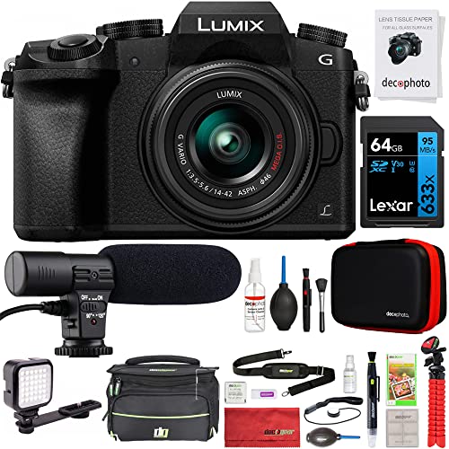 Panasonic DMC-G7KK LUMIX G7 Mirrorless Camera Kit