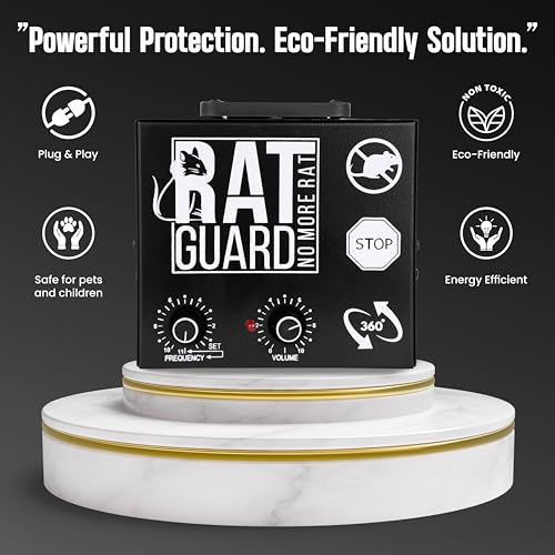 Image of Industrial Ultrasonic Rat Repellent Machine for Factory & Warehouse | 2500 Sq Ft Coverage | Heavy Duty Rodent Control Device | Made in India (1, 2500SQ)