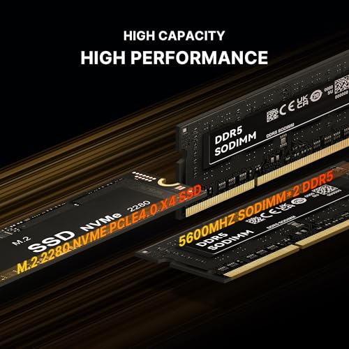 Image of BOSGAME M4 Plus Mini PC Gaming, AMD Ryzen 9 7940HS (up to 5.2GHz) 32GB DDR5 1TB PCIe4.0 SSD Mini Computer, Mini PC 4K Display USB4 & Oculink, 2.5G Dual LAN, WiFi 6, BT5.2