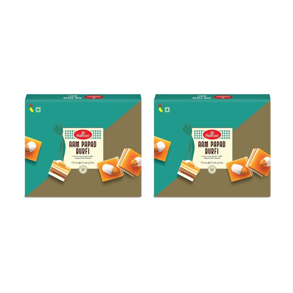 Haldirams Aam Papad Burfi Combo Pack (400g x 2) (B0CVQF73T1) Amazon Price History, Amazon Price Tracker