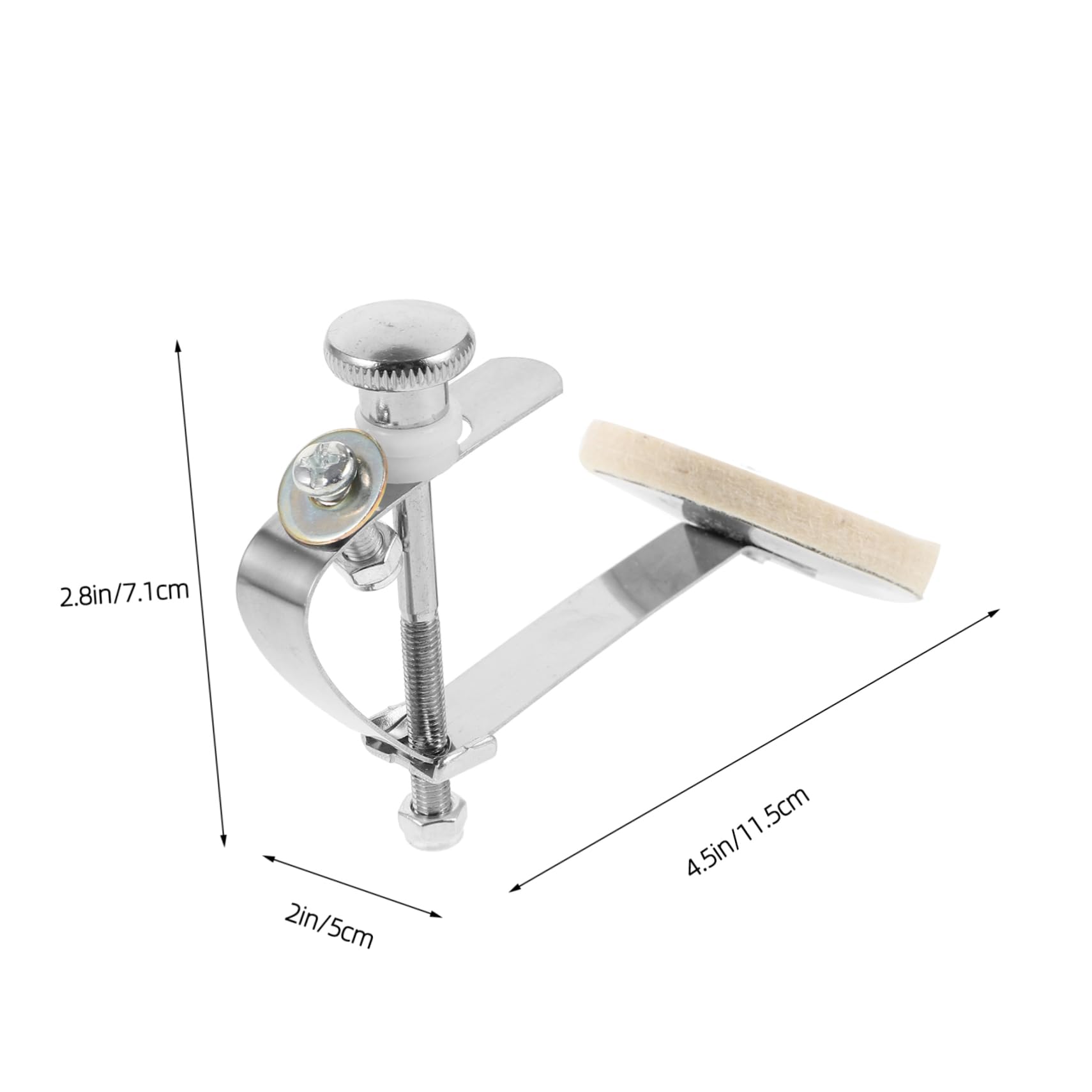 Yardwe Drum Dampening Muffler Pad Durable Plated Drum Tone Control Accessory for Snare and for Volume Control During Home Practice