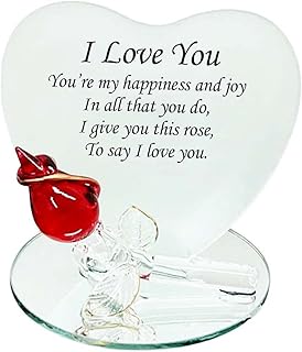 OnlineStreet I Love You Gift Ideas for Girlfriend Boyfriend GF BF Husband Wife Her Him Couple Fiance Birthday Christmas Anniversary Valentines Day (I Love You)