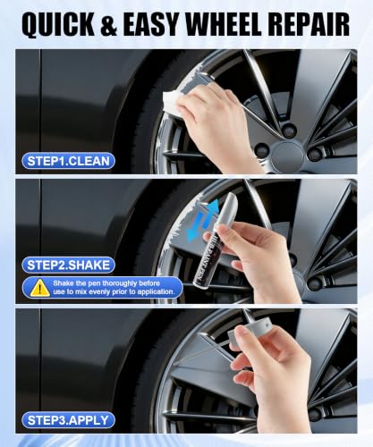 Amiss Gloss Gray Rim Repair Kit