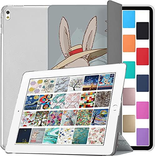 Image of DuraSafe Cases for iPad Pro 9.7 inch 2016 Case A1673 MLMP2HN /A MM172HN /A MLMN2HN /A MLMQ2HN /A A1674 A1675 MLMW2HN /A MLMX2HN /A MM192HN /A MLMV2HN /A MLN02HN /A MLMY2HN /A MLN12HN /A MM1A2HN /A - Bunny Hat