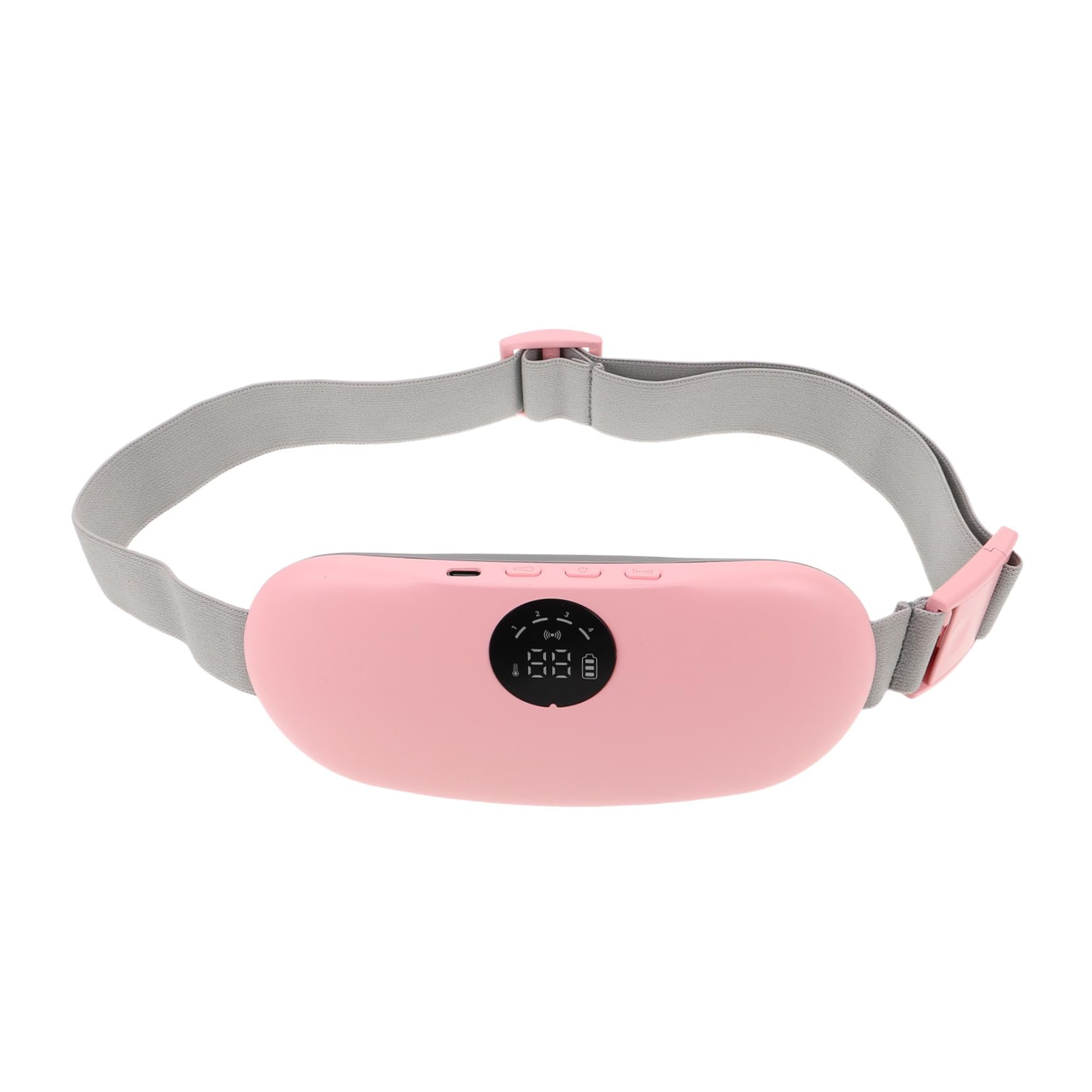 Beavorty Masajeador Abdominal Calentador Menstrual Portátil 1 Unidad Con Calefacción Ajustable Tela Ultrasuave Para Aliviar Cólicos y Tensión Lumbar Uso Durante Menstruación Mujer