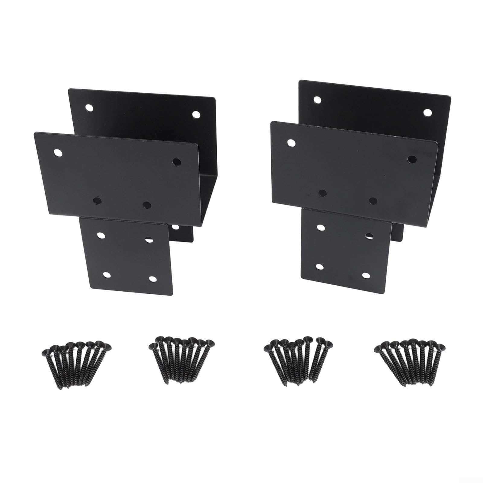 Connecteur de colonne de poutre 10x10 cm pour pergola et tonnelle extérieure (Lot de 2)