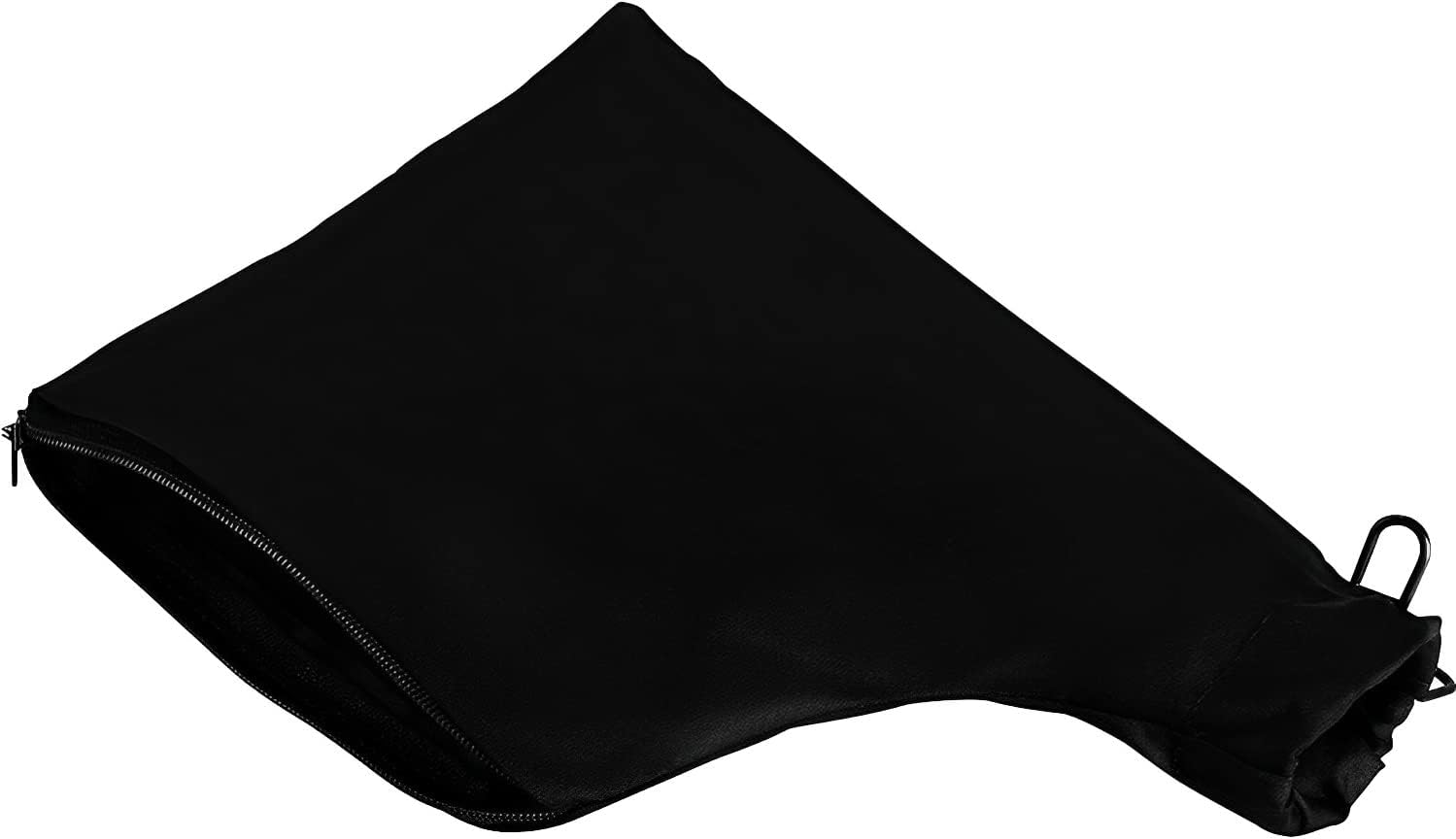 Black Dust Collection Bag for 255 Miter Saw - with Zipper and Adjustable Wired Bracket, Easy to Carry and Store (1Pack)