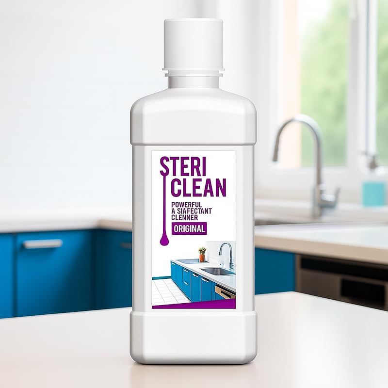 Image of Modicare Stericlean Powerful Disinfectant Cleaner Original (500 ML) - Multi-Surface All-Purpose Cleaner for Home, Kitchen, Bathroom & Floor