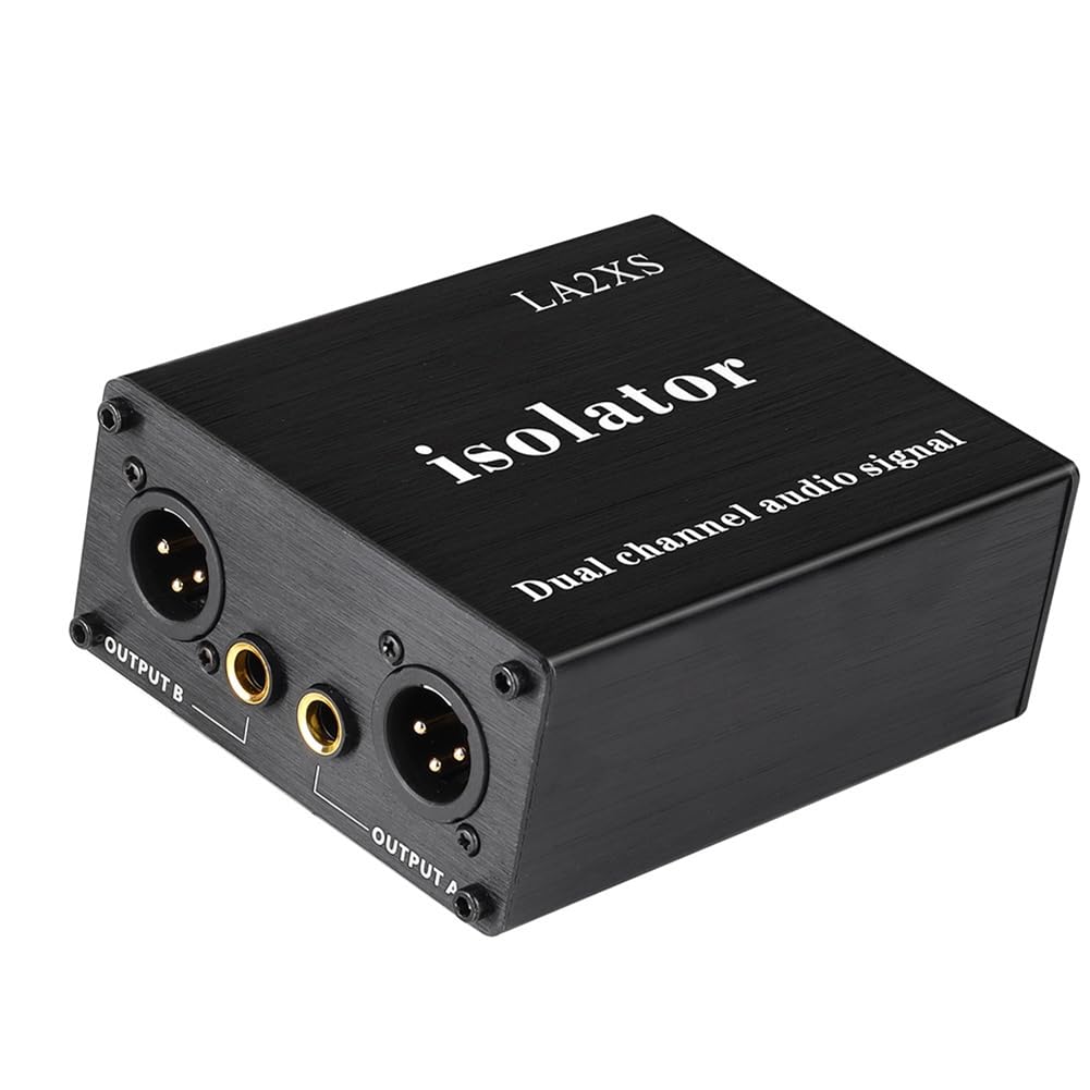1 PCS LA2XS Isolatore Audio Filtro di Riduzione del Rumore Elimina Il Rumore Corrente 6.5 Isolatori Audio del Mixer XLR, 500394563