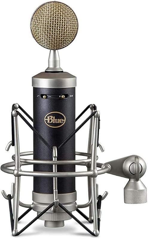 Blue Microphone Baby Bottle XLRCardioid Condenser Microphone for Recording, Streaming, Podcasting, Gaming, Mic with Large Diaphragm Cardioid Capsule, Shockmount & Protective Case
