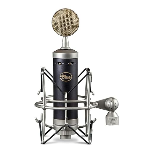 Blue Microphone Baby Bottle XLRCardioid Condenser Microphone for Recording, Streaming, Podcasting, Gaming, Mic with Large Diaphragm Cardioid Capsule, Shockmount & Protective Case
