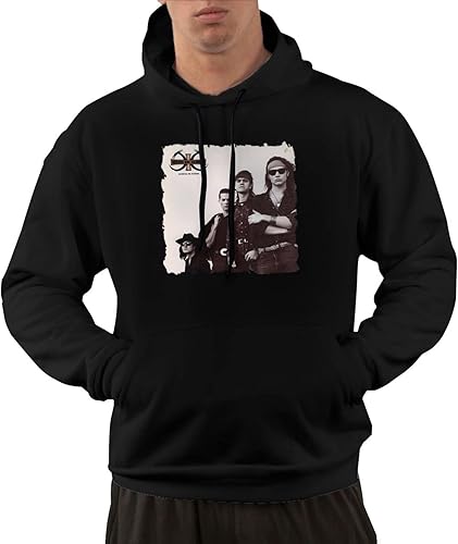 Miniatura 2 de Julemy Heroes Del Silencio Senderos De Traicion - Sudadera con capucha para hombre, casual, manga larga, deportiva, sudadera con capucha