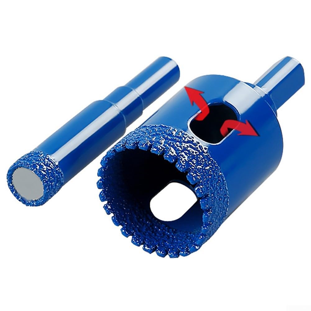 Set di 10 pezzi per trapano elettrico, legno, plastica, metallo, per fai da te, lavori di bricolage, lavori di perforazione