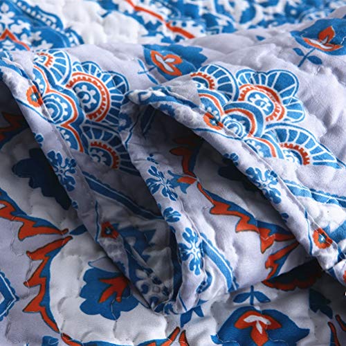 Qucover Tagesdecke 150x200 cm Boho, Gesteppte Decke aus Baumwolle 140x200, Bettüberwurf für Einzelbett, Premium Quilted… – Bild 3