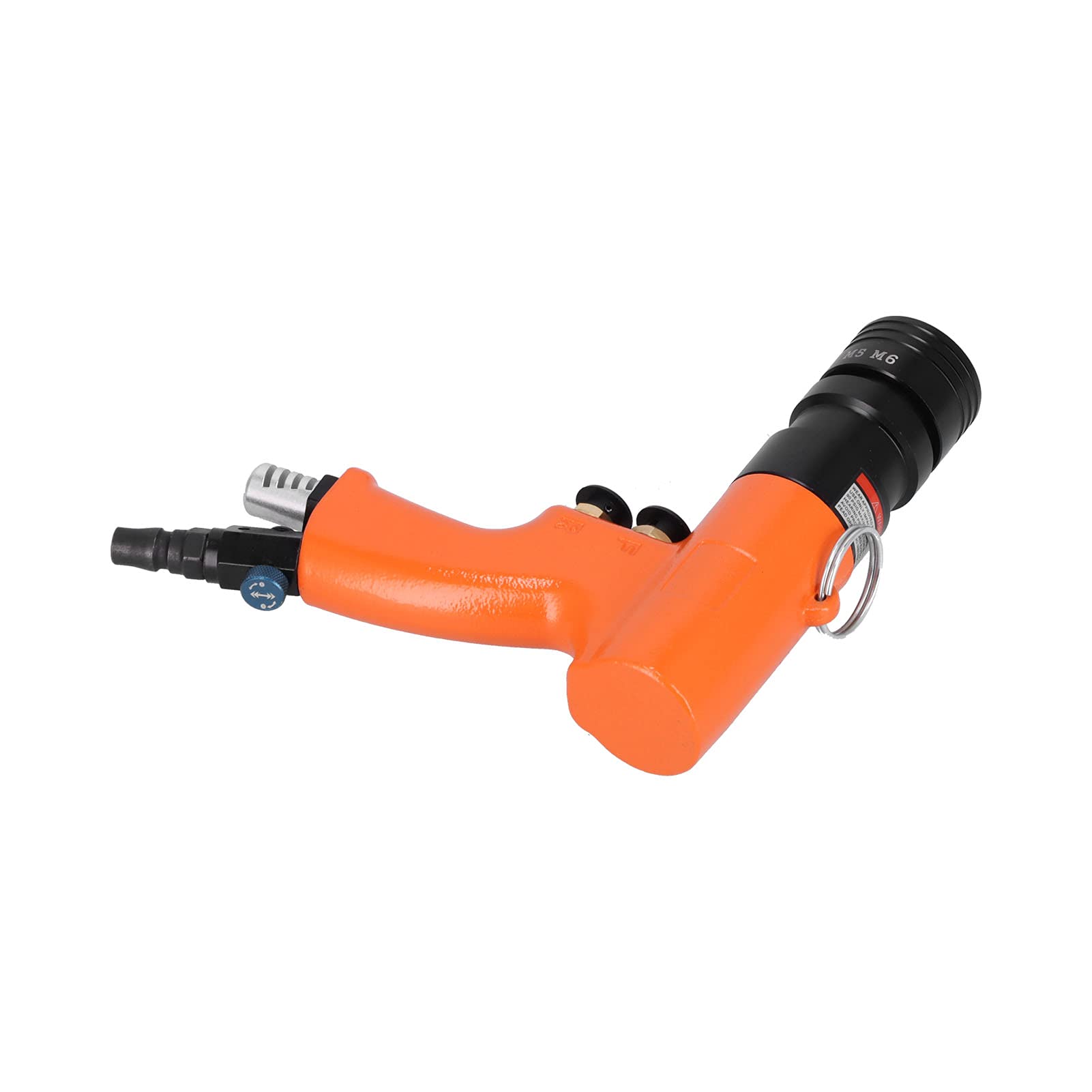 Pistola Remachadora Neumática Pistola Remachadora Neumática de Acero de Aleación M5 M6 1000 RPM 0,6 a 0,8 MPA con Puntas de Rápido para Reparación de Chasis de Gabinetes de Tubos de Chapa
