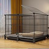 YPDOPORA Small Animal Cage, Special Dog Cage for Small Dogs, with Removable Plastic Tray for Home Travel Outdoor Indoor, Easy to Clean,C