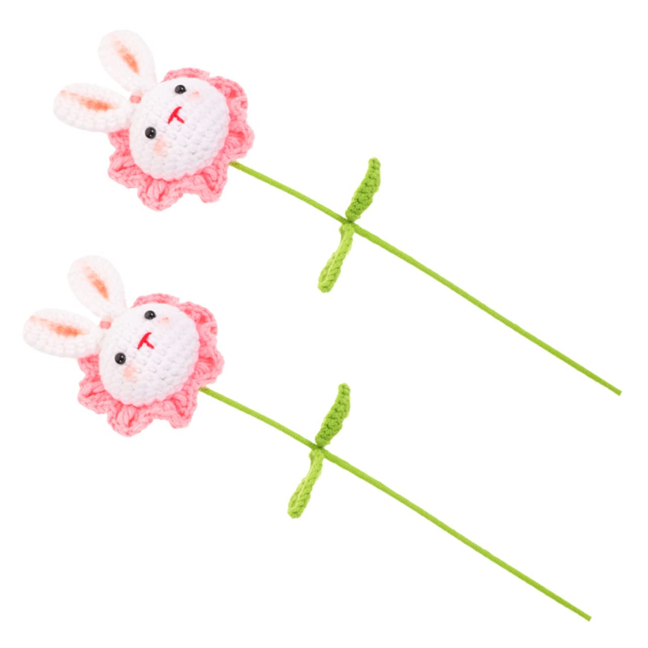 STOBAZA 6pezzi Bouquet All Uncinetto Con Decorazioni Per Compleanni Ed Festivi Mano Artificiali e