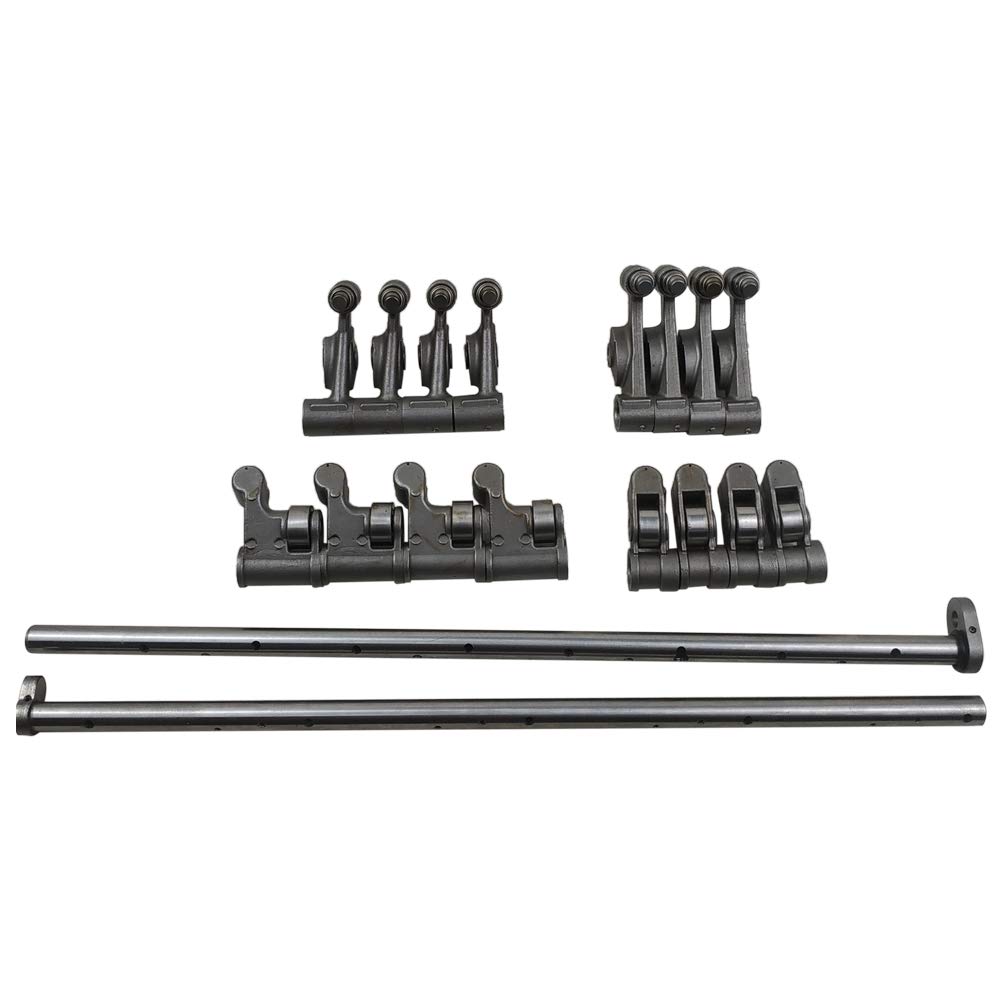Bisenya Set completo di alberi bilancieri 03G109365 03G109366A con bilanciere adatto per V-W Aud1 Se-at Sk0da 2.0 TDI AZV BKD BMN BVE Controllo motore a bilanciere 03G109411A 03G109411B 03G109412