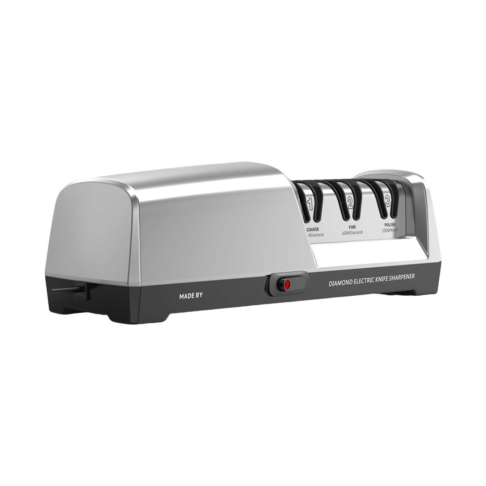 Kavolet Affilacoltelli Elettrico Professionale con Funzione di Lucidatura, di Affilatura a 3 Stadi per Utensili da (Spina europea 220 V)