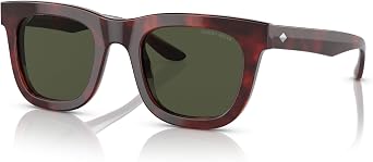 GIORGIO ARMANI Man Sunglasses Frame, Dark Grey Lenses