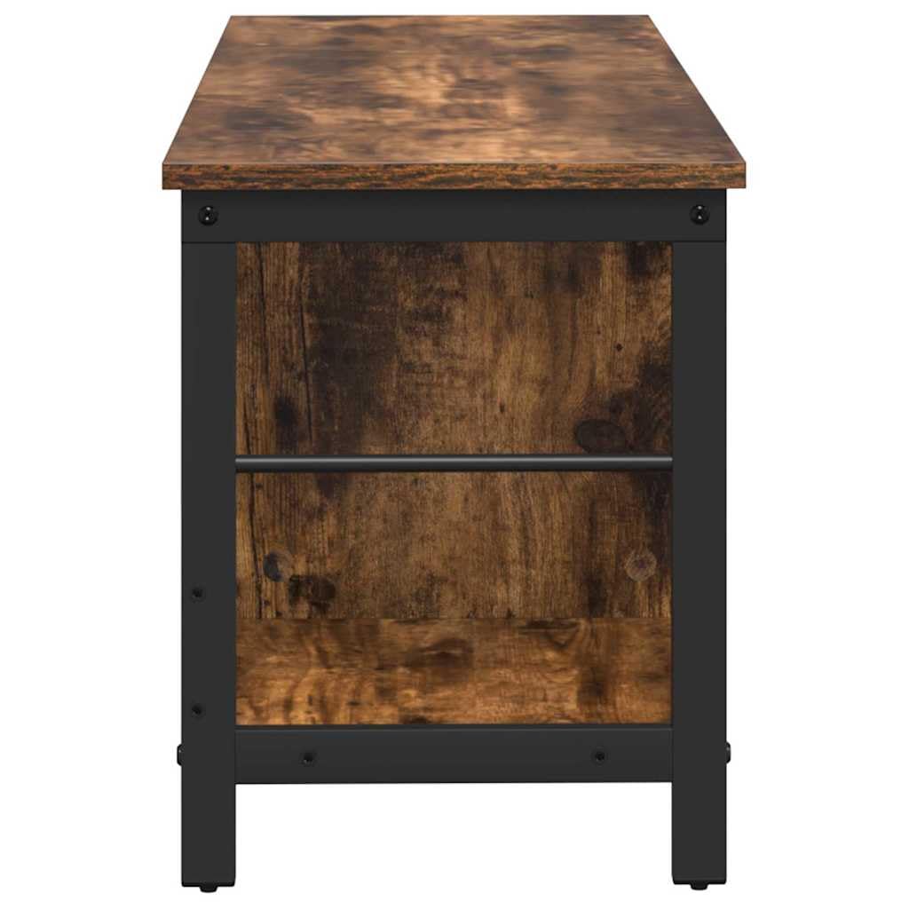 Libreria industriale 3 ripiani 102x32x40,5 cm